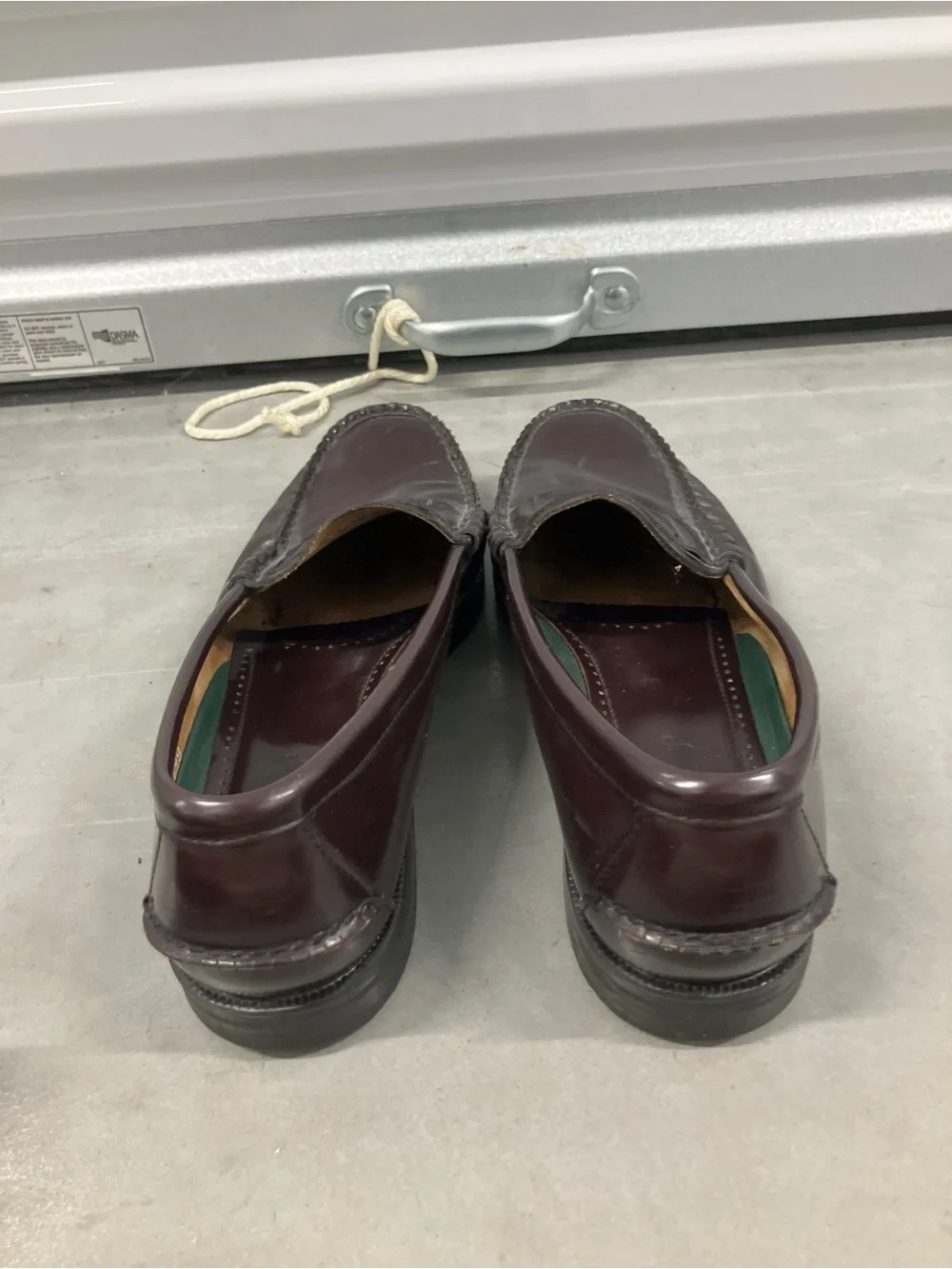 Sebago Classic Dan Leather Penny Loafers Oxblood Burgundy Size 13